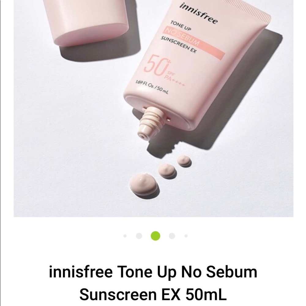 innisfree Tone Up No Sebum Sunscreen EX 50mL
